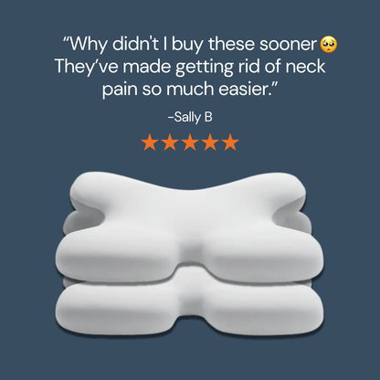 Ergonomic Cervical Pillow | Memory Foam, Neck Support & Ideal for Restful Sleep