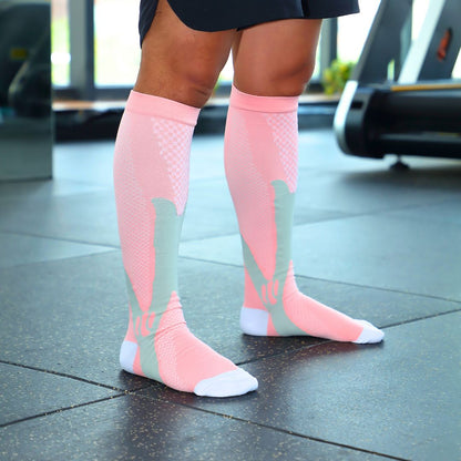 Cool Compression Stockings (20-30mmHg) | Fashionable Graduated Support Socks for Men & Women