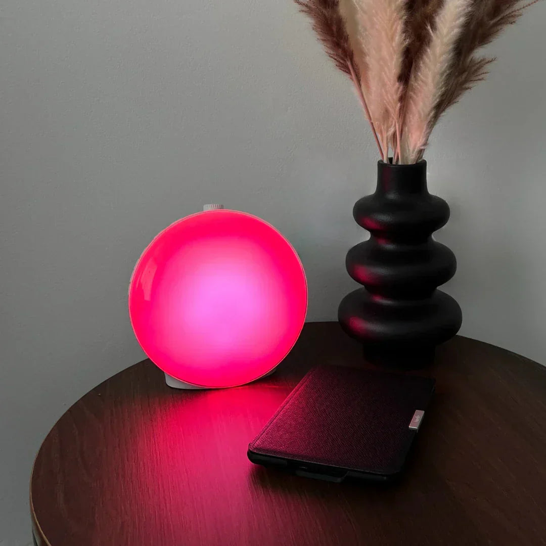 Luxury Sunrise Simulation Alarm Clock Lamp | Soothing Sounds, Mood Lighting & Double Alarm for Relaxing Mornings