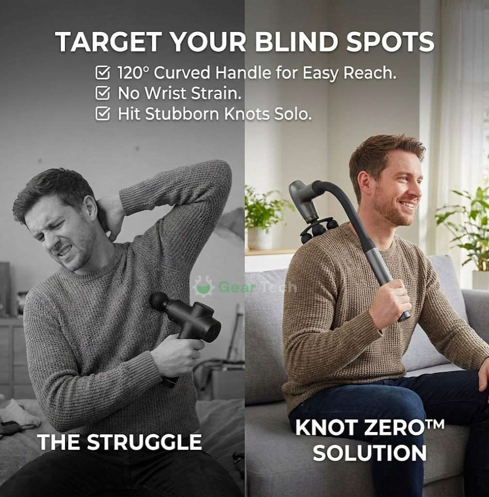 KNOT ZERO™ - Deep Tissue Neck & Shoulder Massager