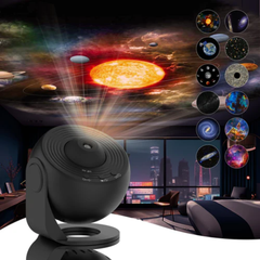 Galaxy Projector with 360° Rotation - Stunning Room-Wide Night Sky View