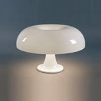 Scandinavian Mushroom Lamp – Unique Orange Table Lamp for Your Room