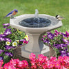 Image of Solar Bionic Fountain for Gardens Birth Bath for Floor / Ground