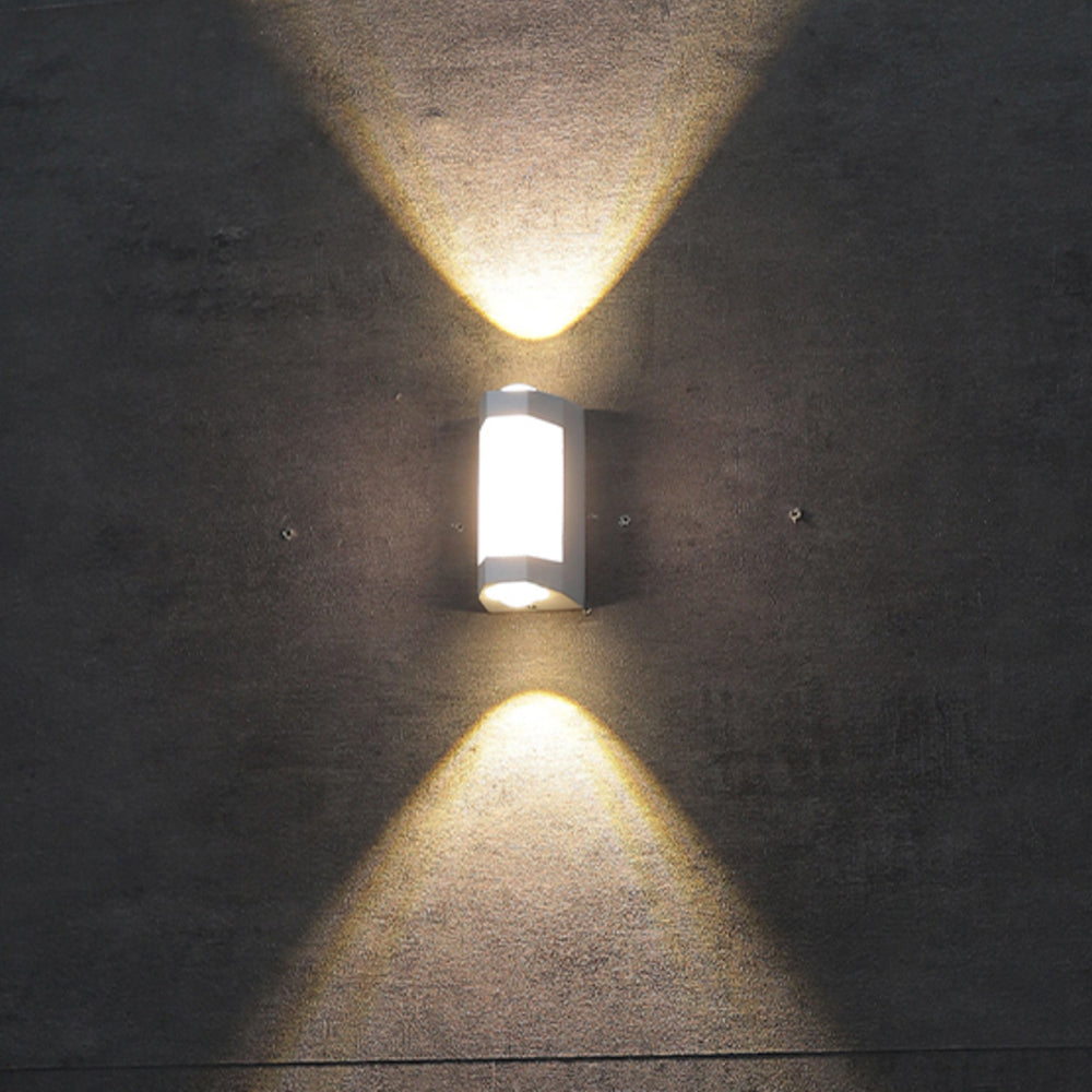 Solara Outdoor Wall Lamp – Mains Powered LED Lighting for Garden & Garage