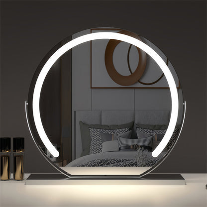 LED Touch Control Vanity Mirror | 360° Rotatable. Dimmable Light & Ideal for Daily Makeup and Skincare Applications