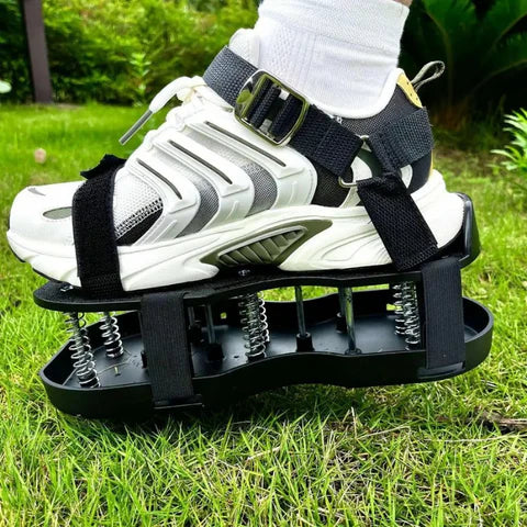 Lawn Aerator Shoes | Adjustable Straps for Healthier Roots & Thicker Grass without Heavy Tools