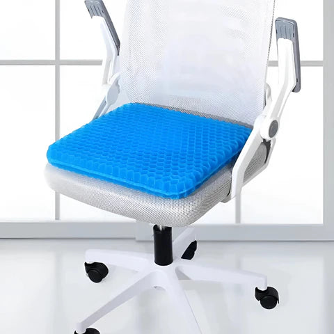 Cooling Gel Seat Cushion | Breathable, Flexible & Pain Relief for Office Chairs, Cars, and Home Use