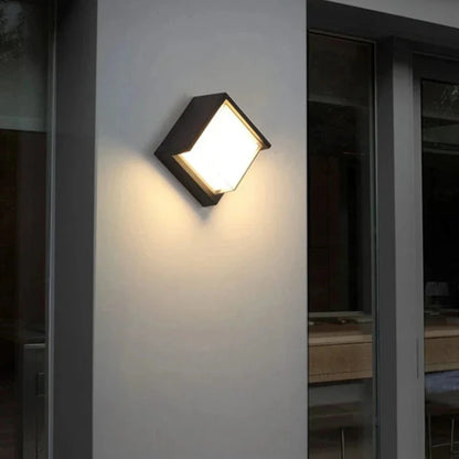 Outdoor Wall Light | Waterproof LED Lantern with PIR Motion Sensor | Ideal for Patios, Porches & Walkways