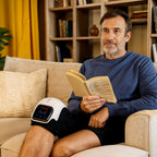 Knee Massager with Red Light Therapy for Pain Relief and Muscle Recovery