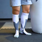 Men's Compression Socks 20-30mmHg | Knee High Graduated Support | For Work, Sports & Daily Circulation