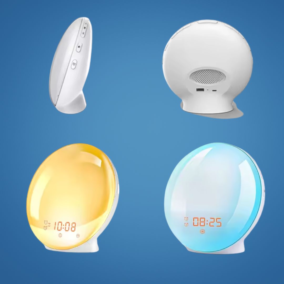 Sunrise Alarm Clock - Natural Wake-Up Light & Ambient Lamp for Dark Mornings
