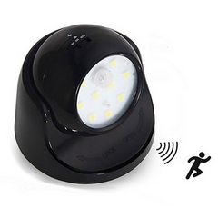 Wireless Battery Powered External Security Lights – Motion Sensor LED Spotlight for Home, Garden, and Wall Illumination