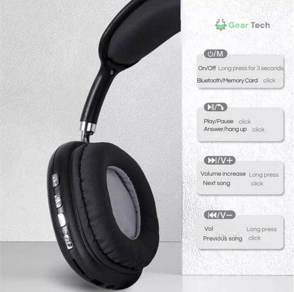 PRO Wireless Headphones | Crystal Clear Sound, Ultimate Comfort & Up to 40 Hours Battery Life for Home and On the Go