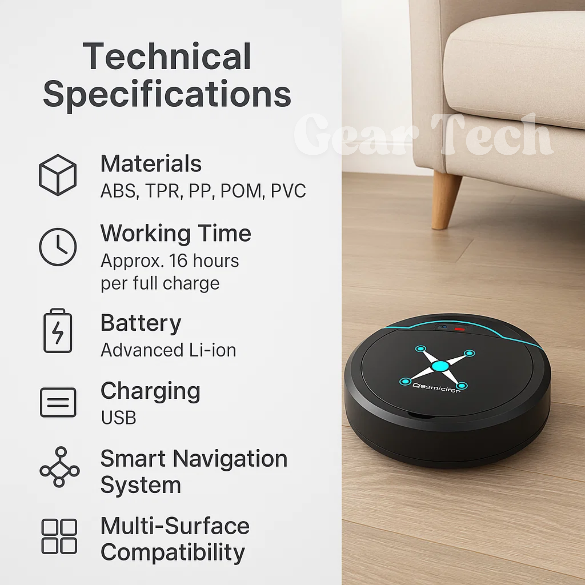 Best Rated Automatic Robot Vacuum Autonomous Top rated Vaccum Cleaner