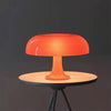 Image of Scandinavian Mushroom Lamp – Unique Orange Table Lamp for Your Room