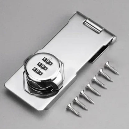 Keyless Cabinet Protection Lock | Durable Zinc Alloy, 1000 Combinations & Easy Installation for Home Security