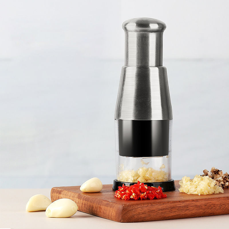 GarlicMaster™ | Efficient Garlic Press for Quick Crushing & Easy Cleanup in Kitchen Cooking