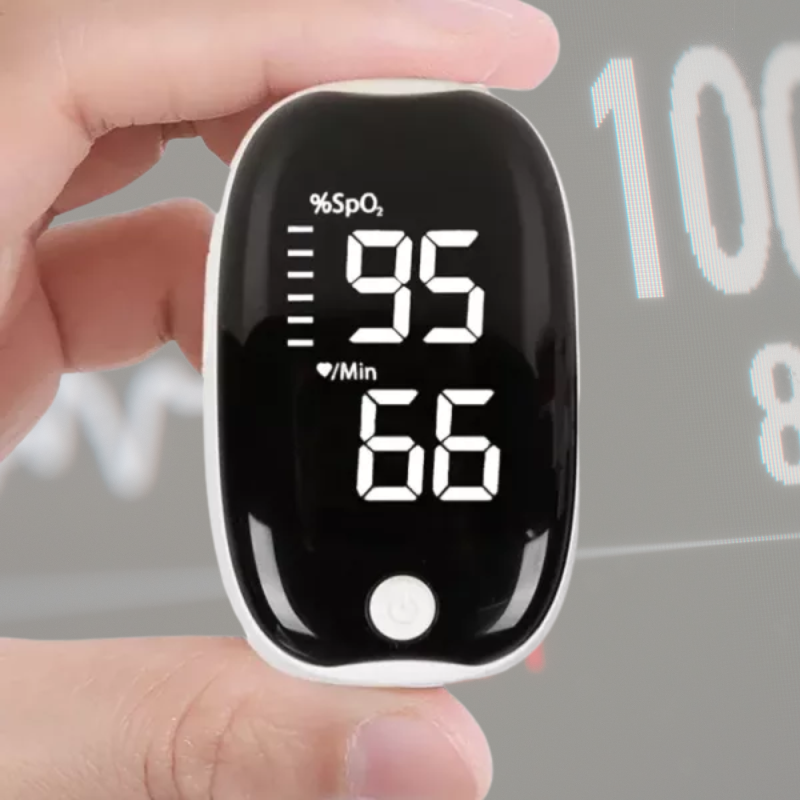 Fingertip Pulse Oximeter | Fast, Accurate Blood Oxygen Monitor with LED Display for Home Health Tracking