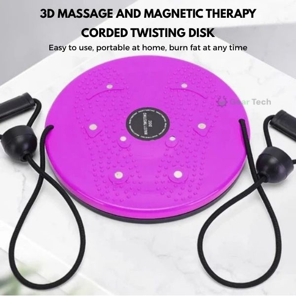 Waist Whisper Twisting Disc Pro | Magnetic Massage Balance Board for Core Strength & Waist Training at Home