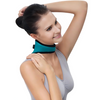 Image of Heated Electric Neck Brace for Pain Relief & Muscle Relaxation - Adjustable Therapy Wrap for Neck Pain Relief and Comfort