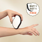 Crystal Hair Eraser | Painless Hair Removal Tool for Face & Body | Gentle Exfoliator | Reusable & Eco-Friendly | SilkEase