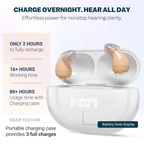Invisible In-Ear Hearing Aids UK | Discreet Small Rechargeable Hearing Devices with Bluetooth App Control & Noise Reduction
