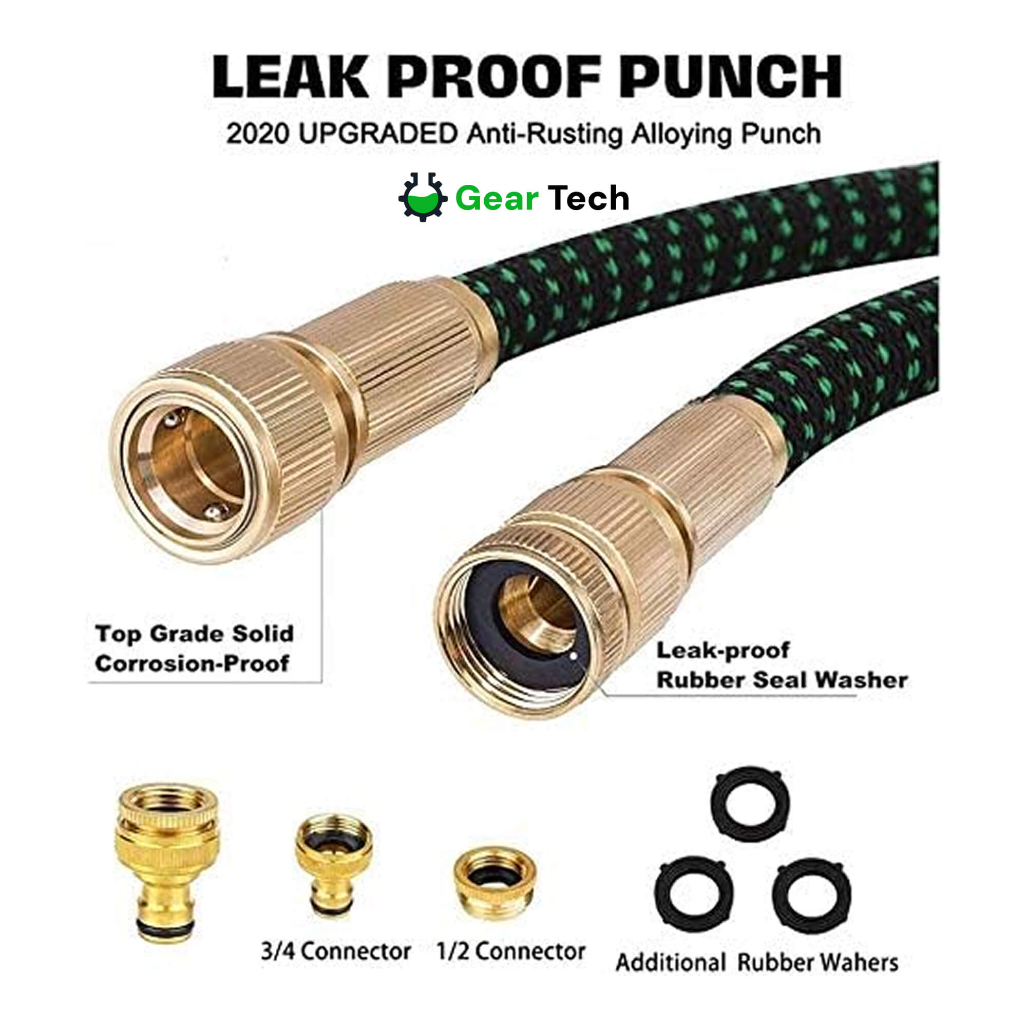 30m Expandable Garden Hose | Anti-Kink, Tangle-Free & Ultra Durable for Large Gardens and Outdoor Use