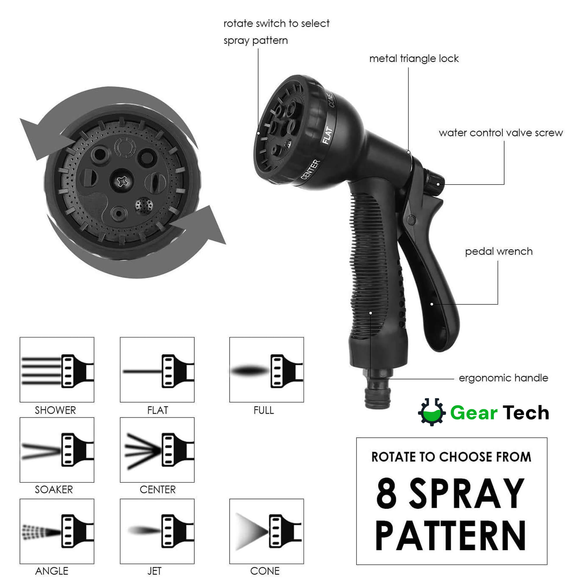 30m Expandable Garden Hose | Anti-Kink, Tangle-Free & Ultra Durable for Large Gardens and Outdoor Use