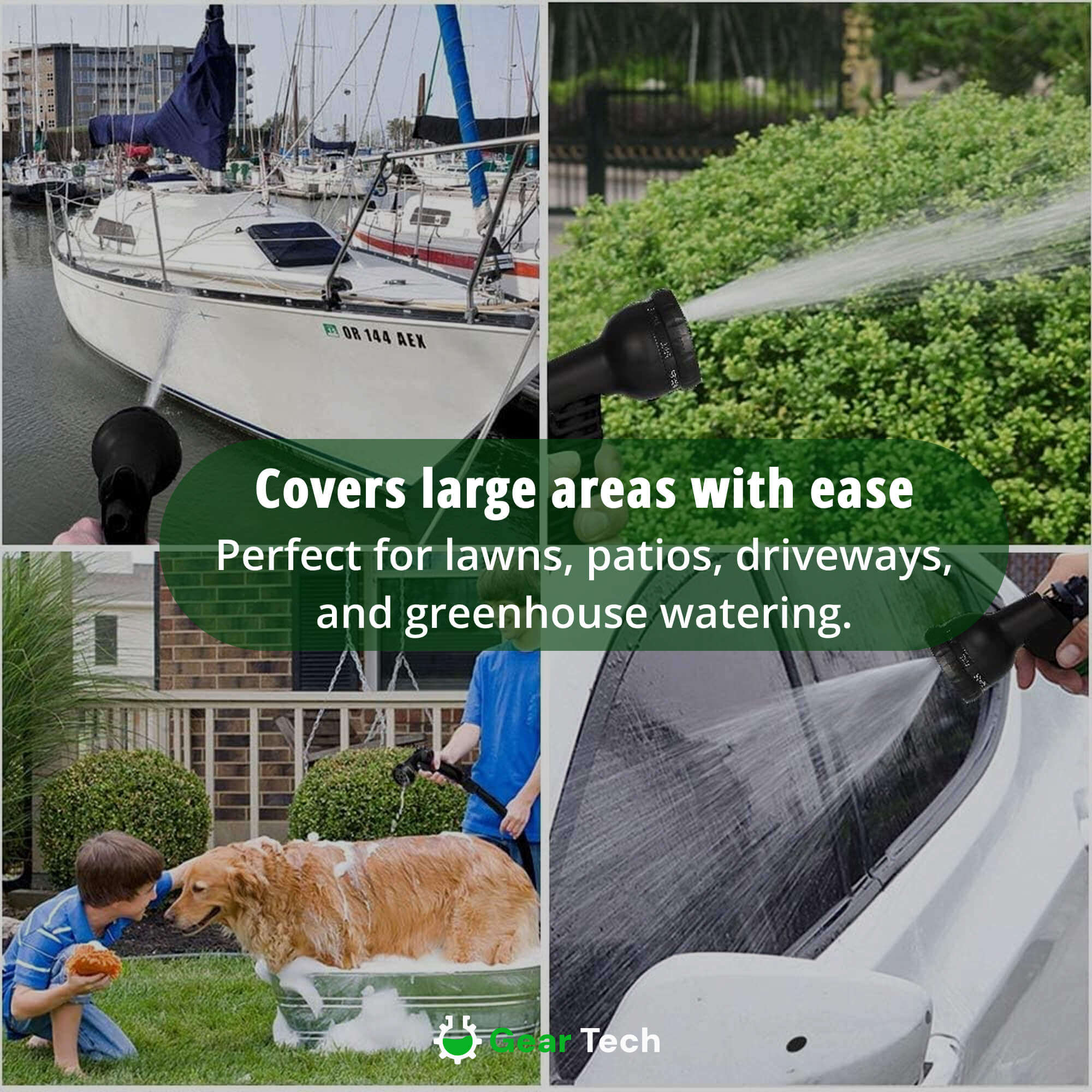 30m Expandable Garden Hose | Anti-Kink, Tangle-Free & Ultra Durable for Large Gardens and Outdoor Use