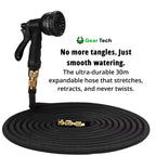 30m Expandable Garden Hose | Anti-Kink, Tangle-Free & Ultra Durable for Large Gardens and Outdoor Use