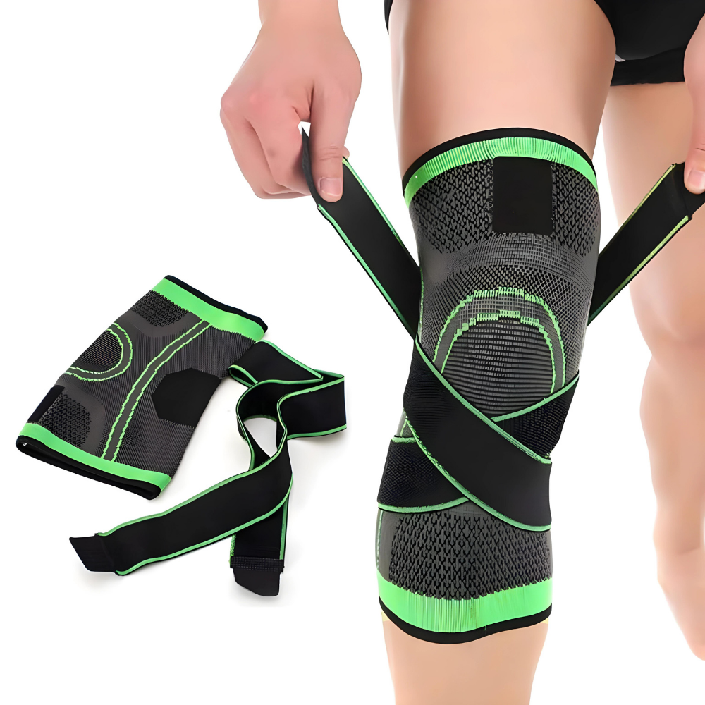 3D Knee Brace – Adjustable Knee Support Compression Sleeve for Joint Pain, Injury Recovery & Everyday Mobility