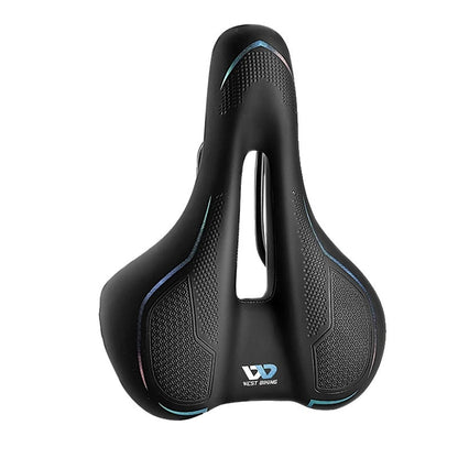High Elastic Shock Absorbing Bicycle Saddle | Waterproof, Breathable & Comfortable for Mountain and Road Biking