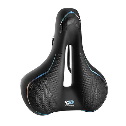 High Elastic Shock Absorbing Bicycle Saddle | Waterproof, Breathable & Comfortable for Mountain and Road Biking
