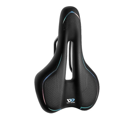 High Elastic Shock Absorbing Bicycle Saddle | Waterproof, Breathable & Comfortable for Mountain and Road Biking