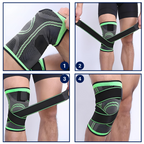 3D Knee Brace – Adjustable Knee Support Compression Sleeve for Joint Pain, Injury Recovery & Everyday Mobility