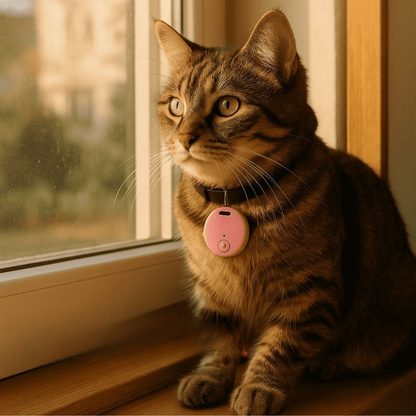GPS Cat Tracker | Lightweight, Waterproof & Real-Time Tracking for Adventurous Cats