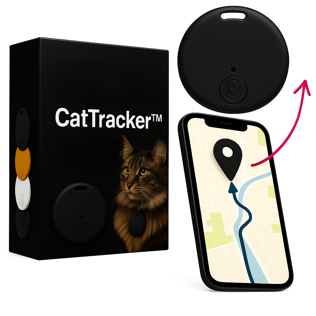 GPS Cat Tracker | Lightweight, Waterproof & No Subscription Needed for Real-Time Tracking