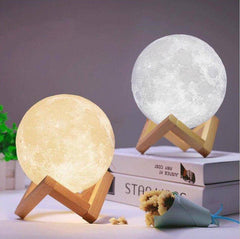 Lunar Moon Light Lamp | Lunar Globe Light with Stand