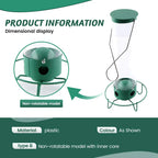 Squirrel Proof Bird Feeder | Heavy-Duty Metal, Multi-Feeding Ports & Ideal for Backyard Birdwatching