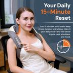 Heating Pad for Neck and Shoulder Pain Neck - Pain Relief, Electric, Portable, Adjustable Heat Function, Ideal for Home Use