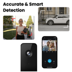 Wireless Smart Video Doorbell | No Subscription Needed | High-Definition Camera Doorbell