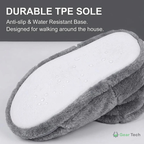 Rechargeable USB Heated Slippers UK - Electric Warming Slipper Boots for Men & Women