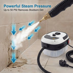 Handheld Steam Cleaner – High Temperature Steam | Portable Cleaning Machine for Grease & Grime Removal