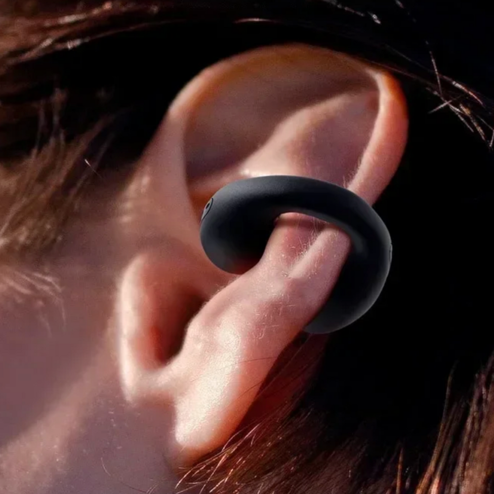 Running Bone Conduction Headphones – Open-Ear Wireless Sweatproof Headset for Gym & Outdoor Use