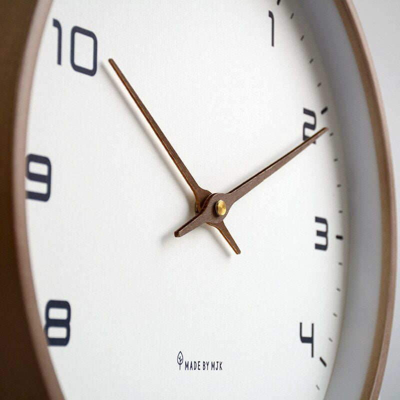 Scandinavian Simple Wall Clock - Modern Minimalist Design for Home Decor & Office Use