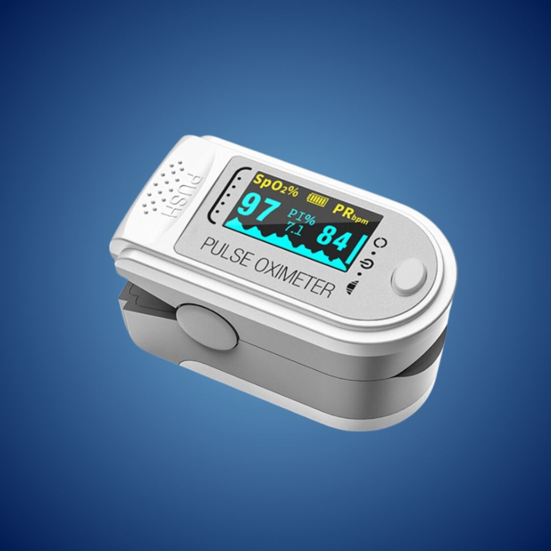 Non Invasive Fingertip Pulse Oximeter | Accurate SpO2 & Pulse Rate Monitoring with OLED Display for Health Tracking Anytime, Anywhere