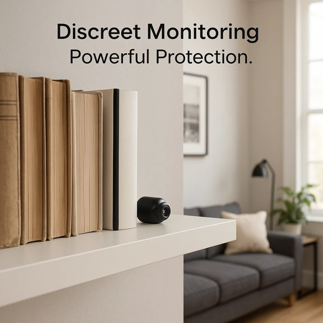 Mini Wireless Hidden Camera and Audio - Tiny Surveillance Mini Spy Cameras Wireless Nanny Monitoring