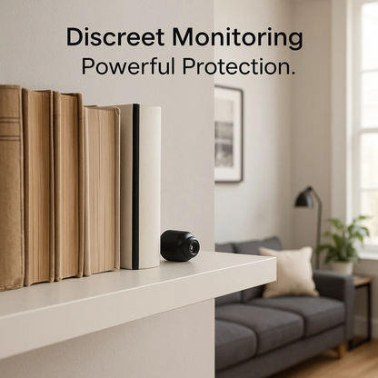 Mini Wireless Hidden Camera and Audio - Tiny Surveillance Mini Spy Cameras Wireless Nanny Monitoring