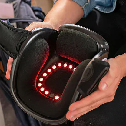 Knee Massager with Red Light Therapy for Pain Relief and Muscle Recovery