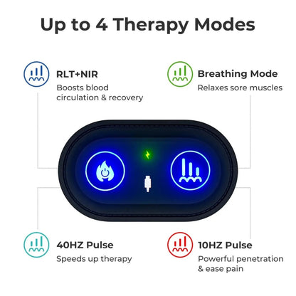 Heated Neck Wrap with Red Light Therapy – Effective Heat & Massage for Neck Pain Relief